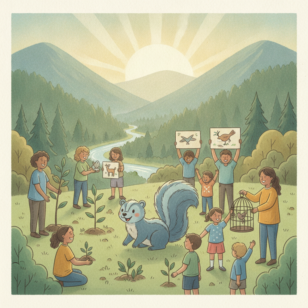 Blue Ridge Stink Minks