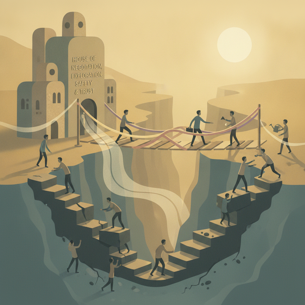 House Of Negotiation, Exploration, Safety, & Trust