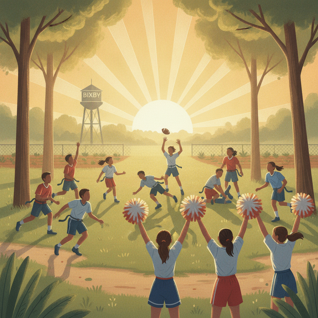 Liberty youth football and cheer